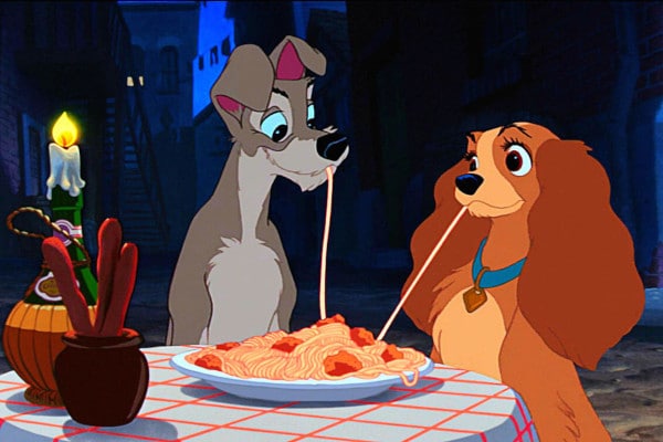 7 Disney cartoons you should put on right now - RSPCA NSW - Lady and the Tramp